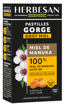 PASTILLES MIEL DE MANUKA IAA10+