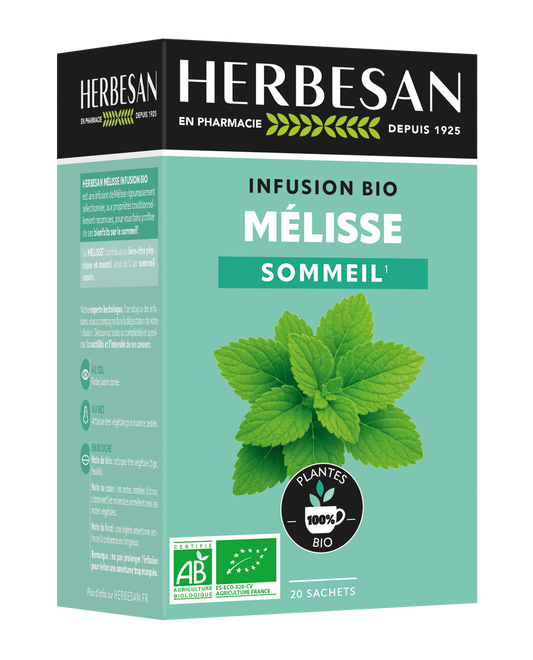 INFUSION MÉLISSE SOMMEIL BIO