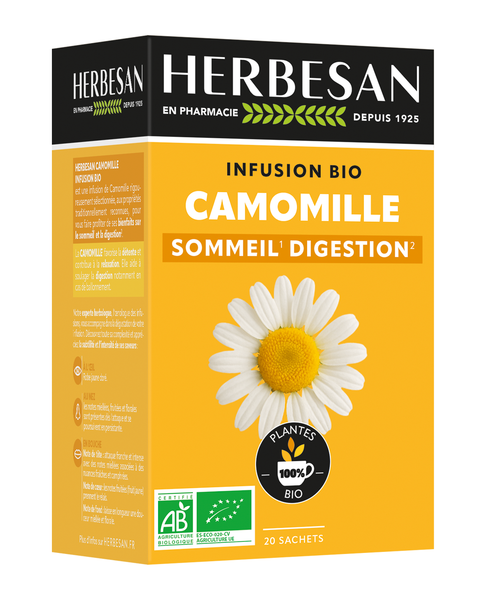 INFUSION CAMOMILLE BIO