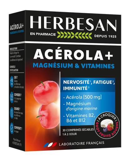 ACÉROLA MAGNÉSIUM & VITAMINES