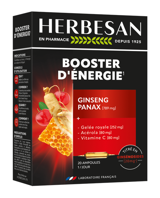 BOOSTER D'ÉNERGIE