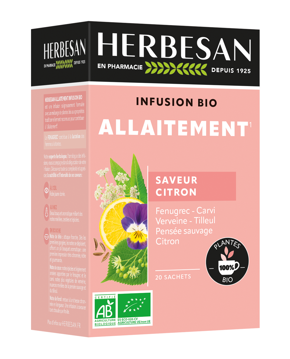 INFUSION ALLAITEMENT BIO