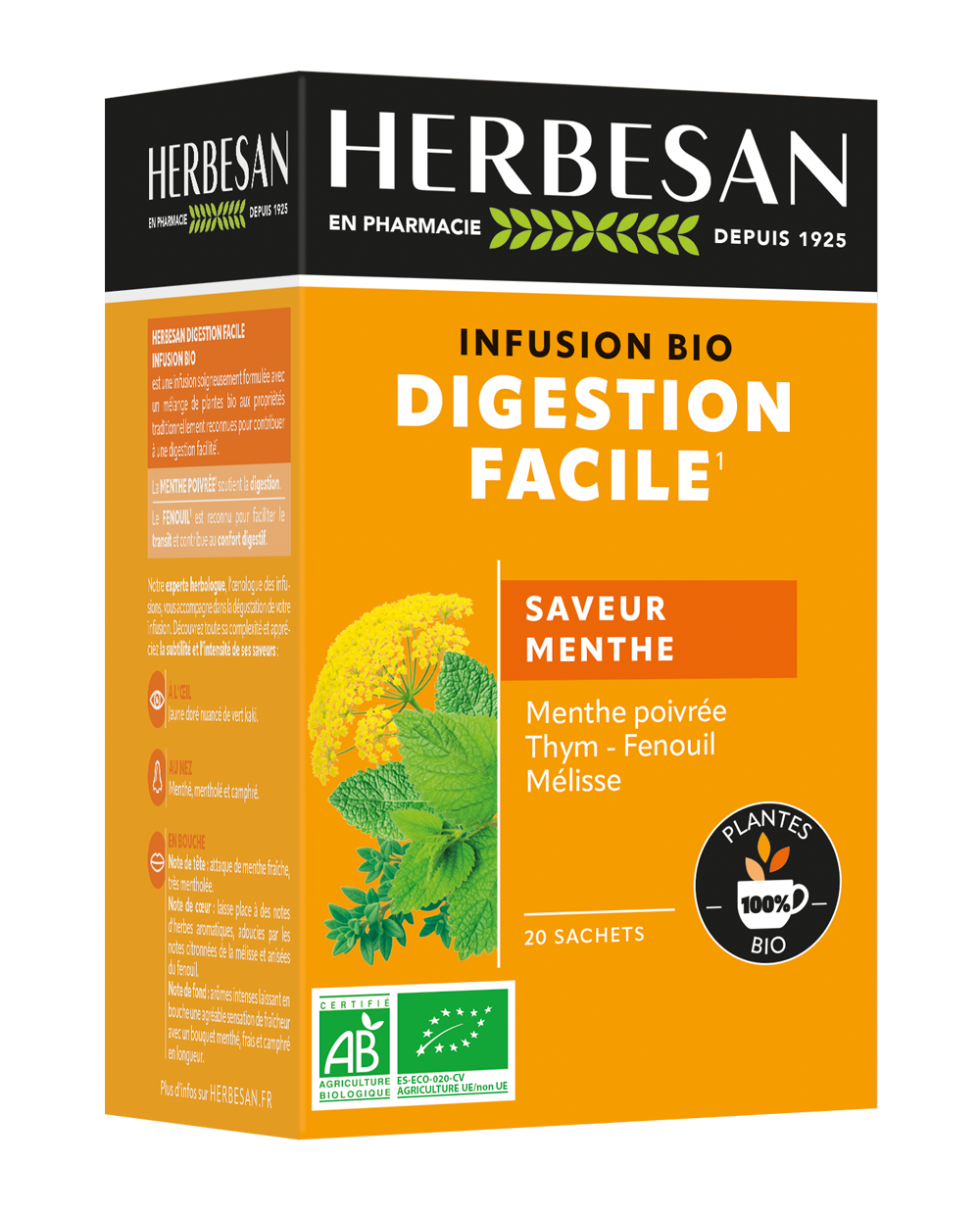 INFUSION DIGESTION FACILE BIO