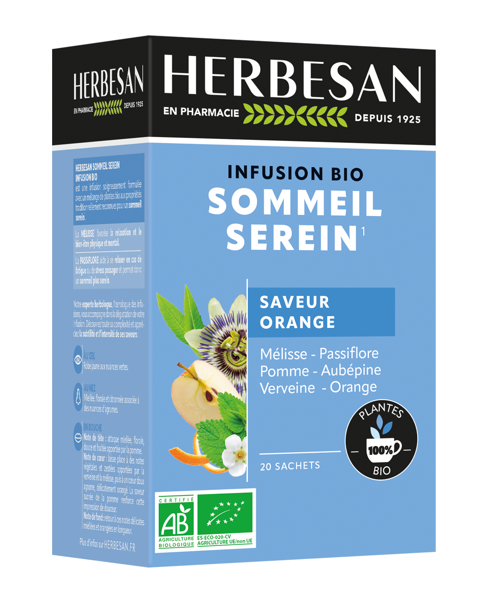 INFUSION SOMMEIL SEREIN BIO