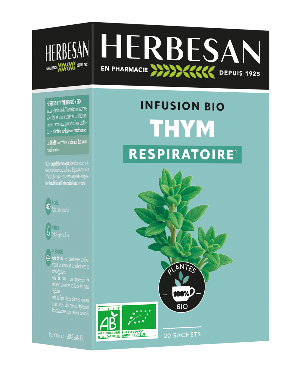 INFUSION THYM RESPIRATOIRE BIO