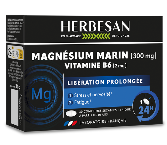 MAGNÉSIUM MARIN ET VITAMINE B6 LB
