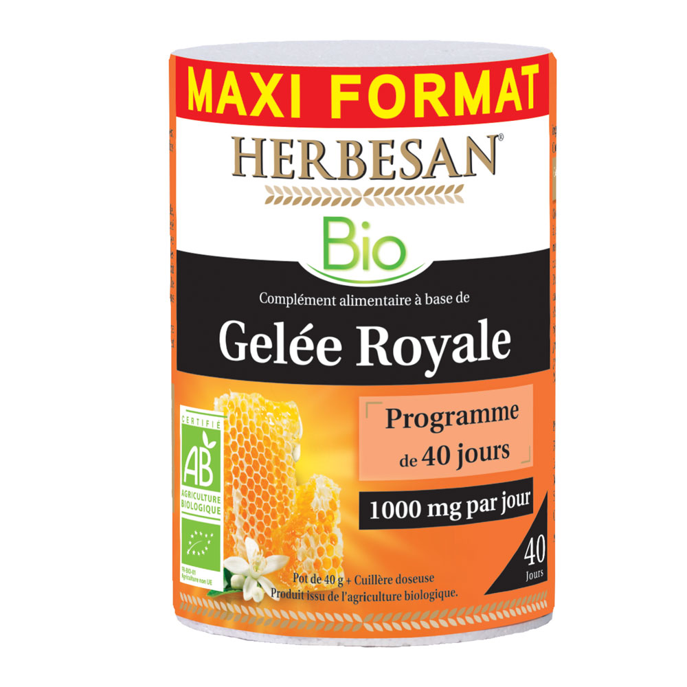 Gelée Royale Bio Pot 40g - HERBESAN®